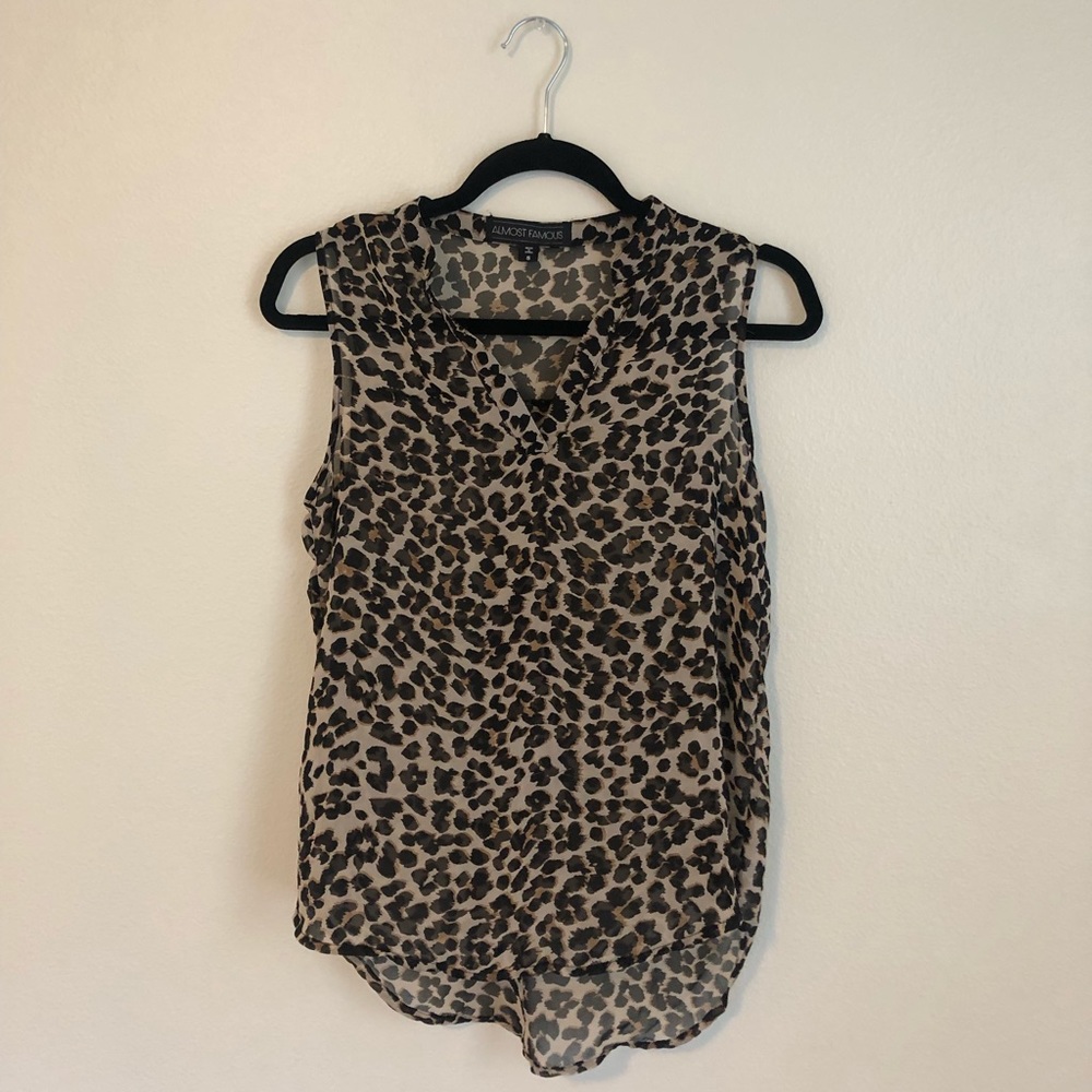 Sheer Cheetah Tank